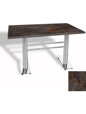 Dockers Tokyo Masa Kromnikel (Werzalit, Allzalit Yada Wermodin Tabla 80X120) - Metalic Oxid 3