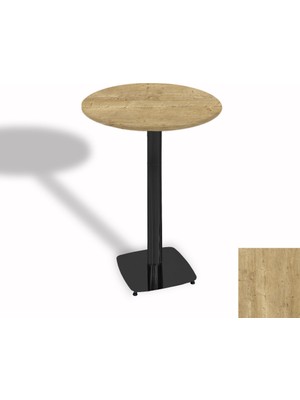 Dockers Bistro Masa Tokyo Esb - (Werzalit, Wermodin ve Allzalit Tabla 60 cm Çap) - Avalon Pine