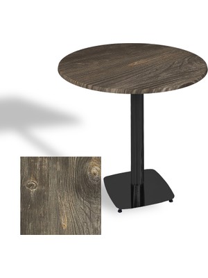 Dockers Tokyo Yuvarlak Masa (Esb) Çap 70CM - (Werzalit, Wermodin ve Allzalit Tabla) - Old Pine