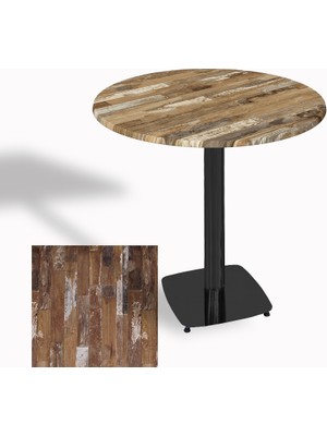 Dockers Tokyo Yuvarlak Masa (Esb) Çap 70CM - (Werzalit, Wermodin ve Allzalit Tabla) - Maracaibo