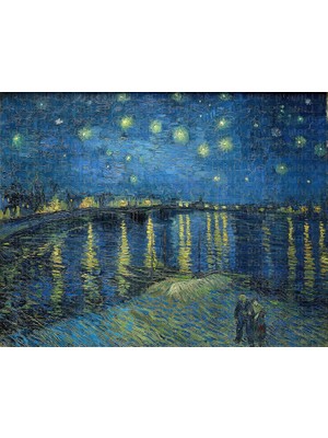 Starry Night Over The Rhoneposter Duvar Kağıdı