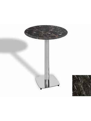 Dockers Bistro Masa Tokyo Kromnikel - (Werzalit, Wermodin ve Allzalit Tabla 60 cm Çap) - Teramo