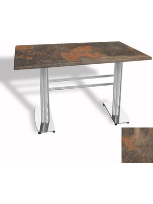 Dockers Tokyo Masa Kromnikel (Werzalit, Allzalit Yada Wermodin Tabla 70X120) - Metalic Oxid 1