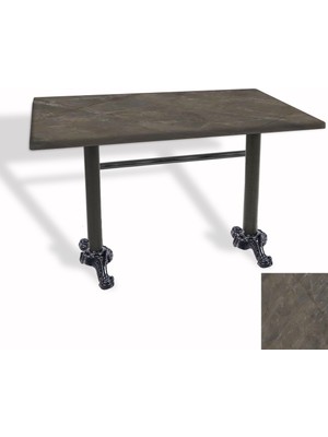 Dockers Çipa Döküm Ayak Masa 80X140 cm - (Werzalit, Wermodin ve Allzalit Tabla) - Halong
