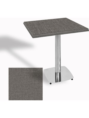 Dockers Tokyo Kare Masa (Kromnikel) 60X60 cm - (Werzalit, Wermodin ve Allzalit Tabla) - Twister
