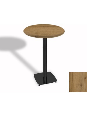 Dockers Bistro Masa Tokyo Esb - (Werzalit, Wermodin ve Allzalit Tabla 70 cm Çap) - Canyon Palace Oak