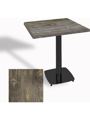 Dockers Tokyo Kare Masa (Esb) 60X60 cm - (Werzalit, Wermodin ve Allzalit Tabla) - Old Pine