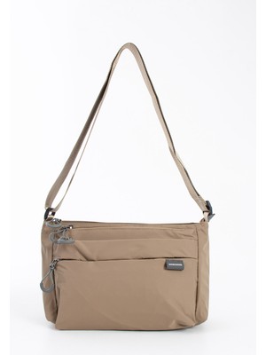 Sanmorris 6 Bölmeli Orta Boy Suya Dayanıklı Paraşüt Kumaş Çapraz Askılı Omuz Çantası