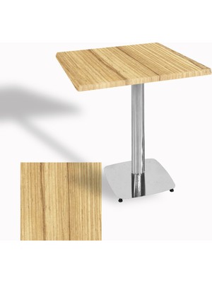 Dockers Tokyo Kare Masa (Kromnikel) 70X70 cm - (Werzalit, Wermodin ve Allzalit Tabla) - Coco Bolo