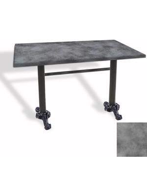 Dockers Çipa Döküm Ayak Masa 80X140 cm - (Werzalit, Wermodin ve Allzalit Tabla) - Copperfield
