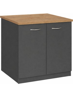 T Designo Fara Bulaşık Makinesi - Çamaşır Makinesi Alt Dolabı - 70 cm