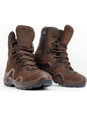 M1491 Vogel Fermuarlı Kahverengi Askeri BOTM1491 Vogel Fermuarlı Kahverengi Askeri Bot