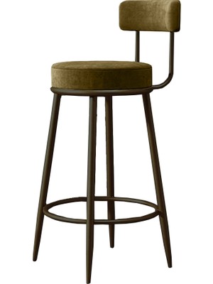 Dockers Halley Bar Taburesi Arkalıklı - Sıyah Esb - Koyukahve Kadife