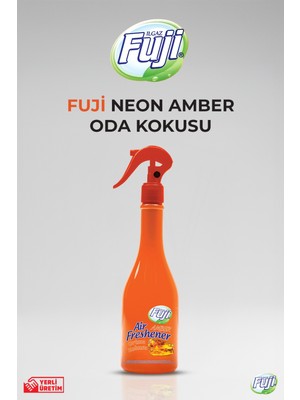 Fuji Amber Esanslı Neon Air Freshener Oda ve Ortam Kokusu - Kalıcı Sprey 400 ml