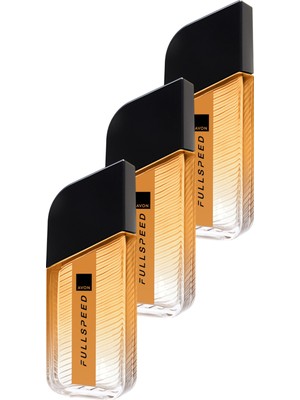 AVON Full Speed Erkek Parfüm Edt 75 Ml. Üçlü Set