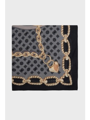 Guess Not Coordinated Logolu 130 x 130 Modal Eşarp AW5462MOD03 Bayan Eşarp AW5462 MOD03 Bla