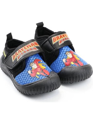 Gezer Yazlık Keten Braveman Erkek Bebe Ayakkabı