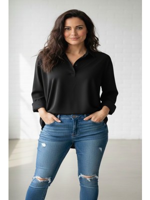 Cepsiz Oversize Gömlek