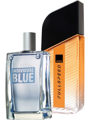 Avon Individual Blue 100 ml Erkek Edt+Avon Fullspeed 75 ml Erkekedt