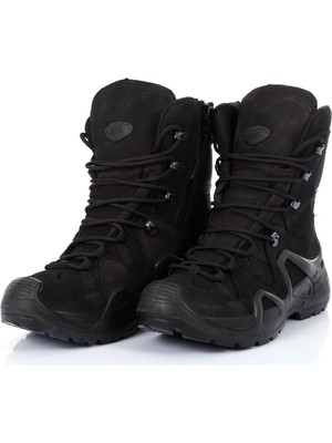 M1491 Vogel Fermuarlı Siyah Askeri Bot