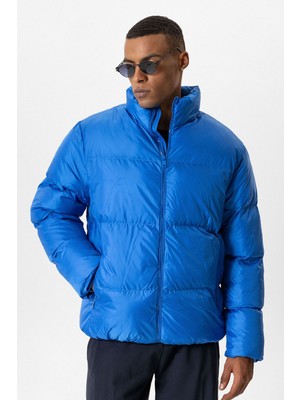 Antioch Saks Dik Yaka Kauçuk Şişme Mont