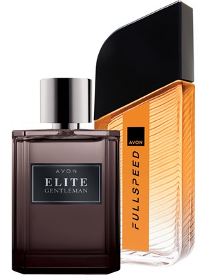 Avon Full Speed Erkek Parfüm 100 Ml. ve Elite Gentleman Erkek Parfüm İkili Paket