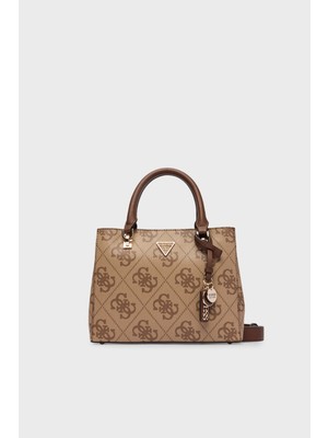 Guess Noelle 4g Logolu Çıkarılabilir Askılı Çanta HWSO9672050 Bayan Çanta HWSO96 72050 Lgw