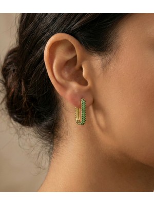 missamori 925 Ayar Gümüş Zirkon Taşlı Asteria Küpe