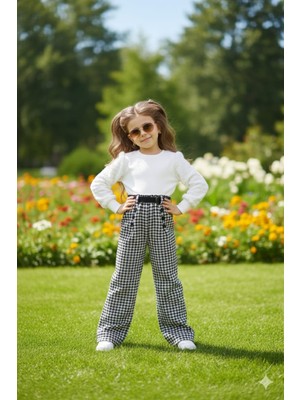 Miviko Mevsimlik Kız Çocuk Takımı  2li Set Yumuşacık  Gunluk Kulanım Için Uygun ve Çok Rahat