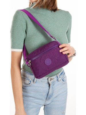 Newish Kadın Kumaş Çapraz Göğüs ve Bel Çantası – NEW390