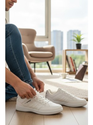 Enoch Erkek Spor Ayakkabı - Rahat Kalıp Hafif Taban Günlük Sneaker