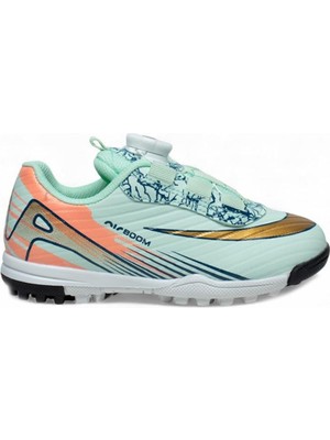 Kindep (Laliga) Mekanizmalı&bağcıklı Çocuk Halisaha Ayakkabı Yeşil