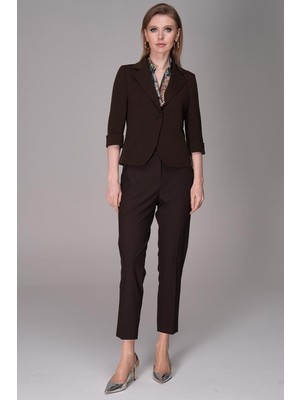 Journey Truvakar Kol-Önden Düğmeli, Kısa Ceket