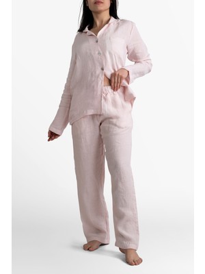 Jojomia Lona Kadın Keten Pijama Takımı