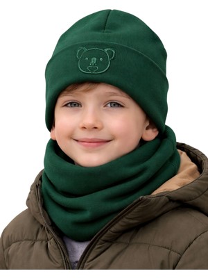 Organickid Forest Çocuk Yeşil Boyunluk