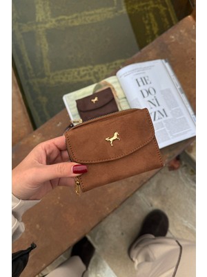 La'Graccio Paris La\'graccio Paris Kadın Cavie Süet Kullanışlı Cüzdan