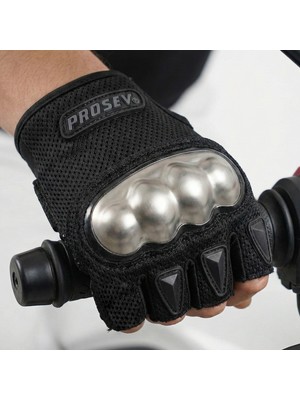Prosev 4250 Yarım Parmak Eldiven (Siyah)
