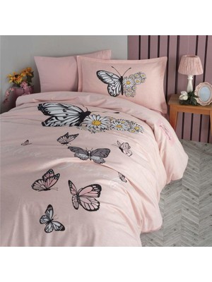 Sb Shopping Genç Ranforce Tek Kişilik Nev Takımı Daisy Love V2 Somon