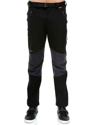 Evolite Point Softshell Erkek Pantolon - Siyah/Gri