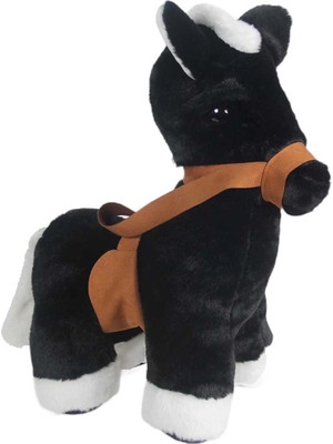 Eco Lounge Uyku Arkadaşı Peluş Eşek Siyah 45 cm