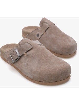 Keitha Kadın Terlik - Vizon Süet