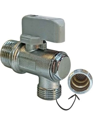 Aç Kapa Vanalı Filtreli Taharet Su Musluğu Sağlam Ara Musluk Wc Klozet Için Uygun