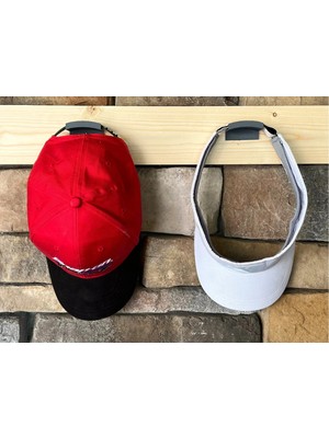 Sora Design Şapka Askısı Tekli Duvar ve Dolap Düzenleyici Aparat 1 Adet