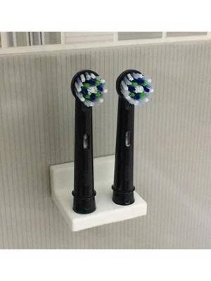 Sora Design 2'li Diş Fırçası Başlığı Duvar Askısı Banyo Düzenleyici Aparat