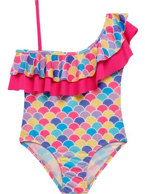 Neopy Uv Korumalı Askılı Mayo Kız Çocuk Yüzücü Mayo 5220 PEMBE03