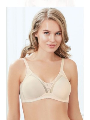 Anıl Kadın Balensiz Desteksiz Dolgusuz Toparlayıcı Dantelli Küçültücü Sütyen (3705)