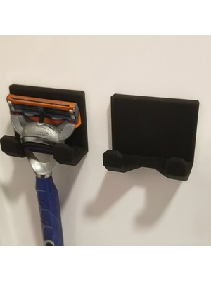 Sora Design 2'li Duvar Tipi Jilet ve Tıraş Bıçağı Askısı - Banyo Düzenleyici