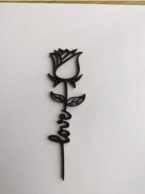 Sora Design Dekoratif Gül Figürü - Şık Masa ve Ev Aksesuarı