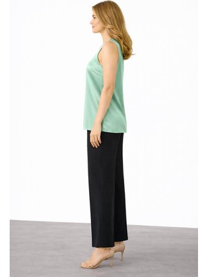 Ekol Büyük Beden Saten Bluz 1538