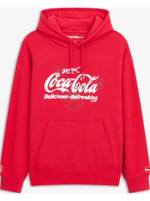 Converse x Coca-Cola Erkek Kırmızı Hoodie